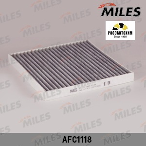 Фильтр салонный угольный MILES AFC1118 (CUK2035)