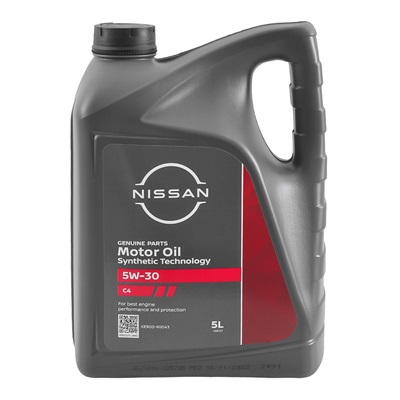 Масло моторное NISSAN 5W-30 C4 кан. 5л KE900-90043