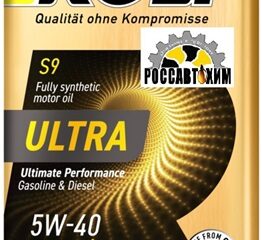 Масло моторное ROLF ULTRA 5W40 SP/CF, A3/B4 синт. 4л