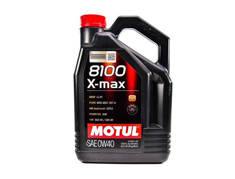 Масло моторное MOTUL 8100 X MAX 0w40 А3/В4 4л /112708/