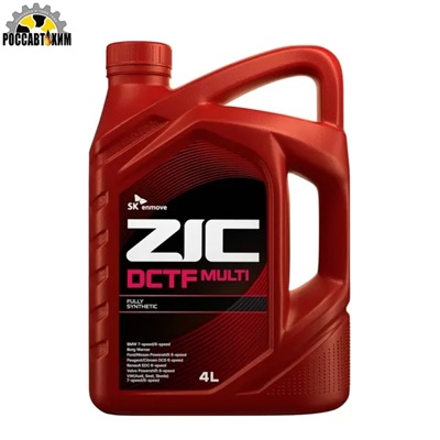 Масло трансмиссионное ZIC ATF DCTF MULTI 4л