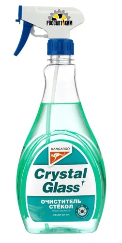 320128 Crystal Glass - очиститель стекол аромат свежести, 500 мл