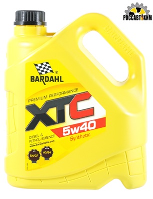 Моторное масло BARDAHL 36162 5W40 XTC SN/CF 4л