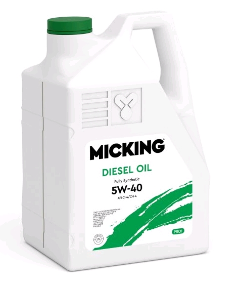 Масло моторное Micking Diesel Oil PRO1 5W40 синт. API CI-4/CH-4 дизель 6л арт M1157