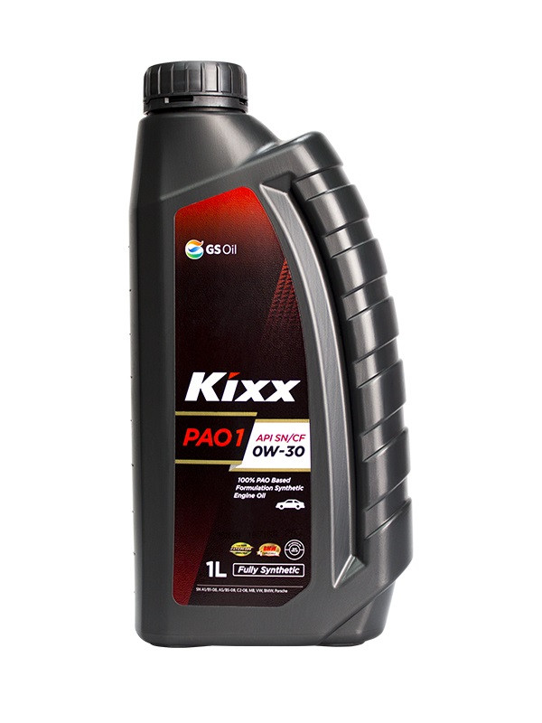 Масло моторное KIXX PAO1 0W30 SN, C2 синт. 1л