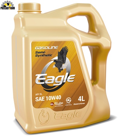 Масло моторное EAGLE Gasoline Semi-syn. 10W40 API SL 4L