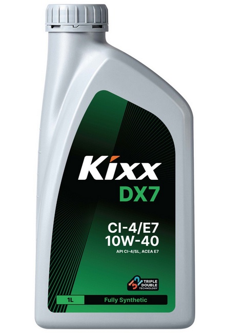 KIXX DX7 10W40 CI-4/SL, E7 синт. 1л (старое HD1 10W40 CI-4/SL, E7)