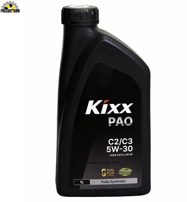 Масло моторное KIXX PAO 5W30 SP, C2/C3 синт. 1л
