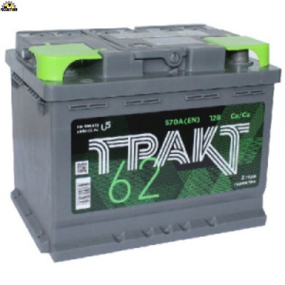 Аккумулятор Тракт 62 Ач о/п 6СТ-62.0 VL