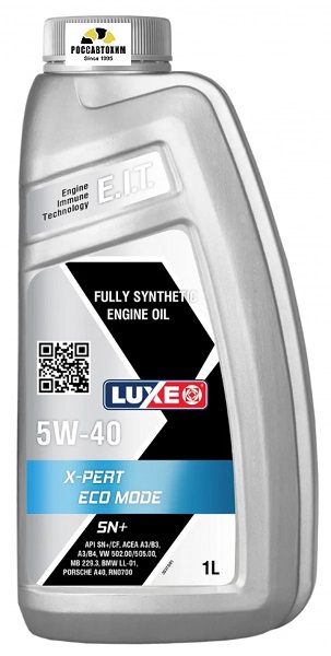 5W-40 X-PERT ECO MODE SN+ 1л LUXE