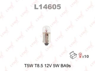 L14605 Лампа T5W 12V BA9S LYNXauto