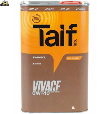 Масло моторное TAIF VIVACE 0W-40 SN/CF A3/B4 1л