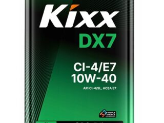 Масло моторное KIXX DX7 10W40 CI-4/SL, E7 синт. 4л