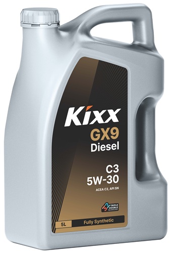 Масло моторное KIXX GX9 DIESEL 5W30 SN,C3 синт. 5л