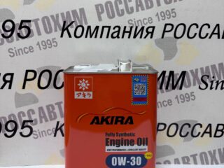 Масло моторное синтетическое AKIRA ENGINE OIL FS 0W30 SP/GF-6A (4л)