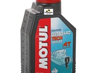 Масло моторное MOTUL  4T Outboard  TECH  10W40  1л /104265/ 106397
