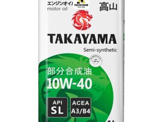 Takayama 10/40 API SL, ACEA A3/B4 п/с  1 л мет