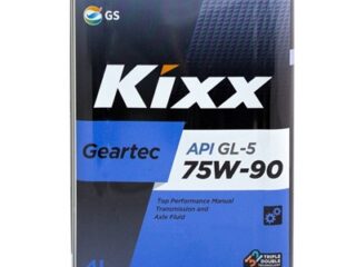 Масло трансмиссионное KIXX Geartec 75W-90 GL-5 /4л мет. п/синт.
