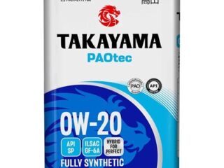 Масло моторное TAKAYAMA PAOtec 0W20 SP, GF-6 синт. 1л