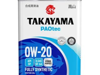 Масло моторное TAKAYAMA PAOtec 0W20 SP, GF-6 синт. 4л