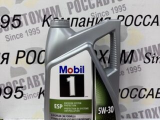 Масло моторное Mobil 1 Full Synthetic 5W-30 ESP European Formula C2/C3 (4,73 л) USA