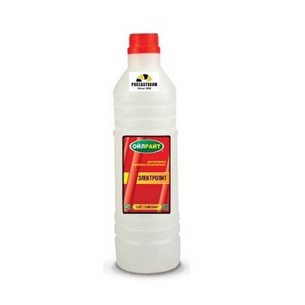 Электролит OILRIGHT кислотный (пл. 1,28) 1л