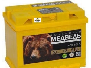 АКБ ТЮМЕНЬ Медведь 6СТ-60 АПЗ п/п
