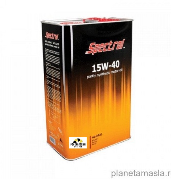 Масло моторное Спектрол Глобал 15W40 SL/CF 4л