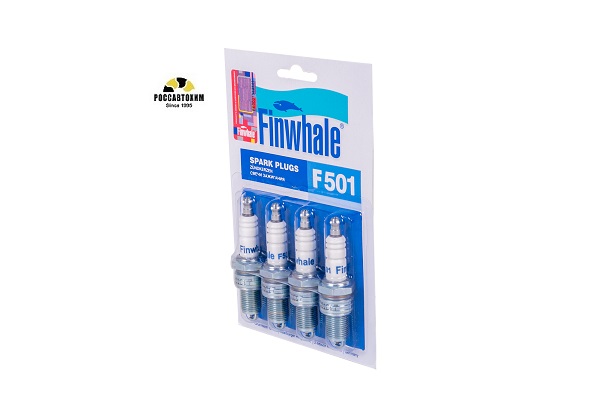 Свеча зажигания FINWHALE F501 (комплект 4 шт)