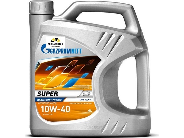Масло моторное Gazpromneft Super 10w40 4л