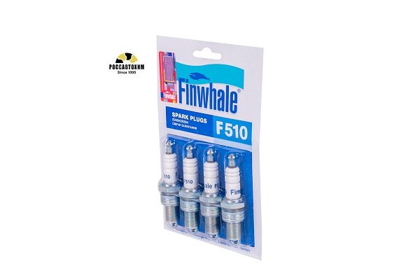Свеча зажигания FINWHALE F510 (комплект 4 шт)
