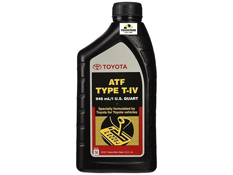 Масло трансмиссионное TOYOTA ATF Type-IV 0.946л (для АКПП) /00279-000T4-01/