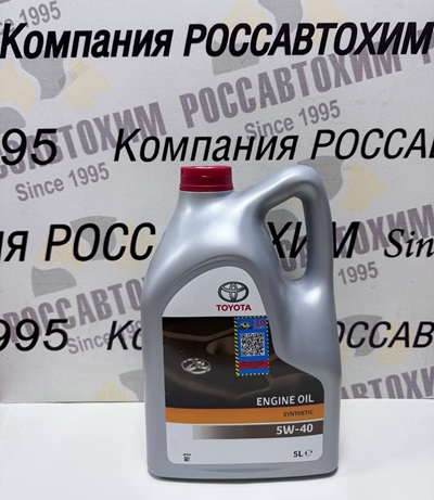 Масло моторное TOYOTA 5W40 5л (08880-80375)