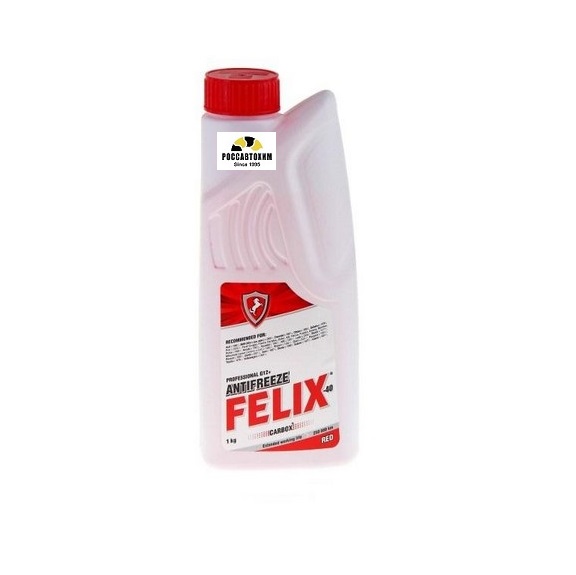 Антифриз FELIX Carbox-40 G12+ (красный)1 кг Дзержинск