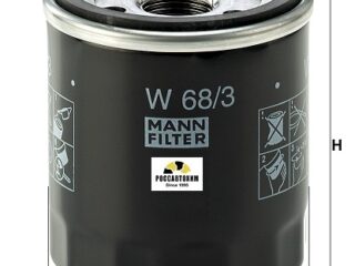 Фильтр масляный MANN W68/3