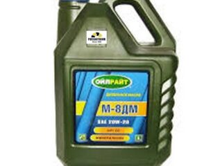 Масло моторное OILRIGHT М8ДМ 20W20 5л