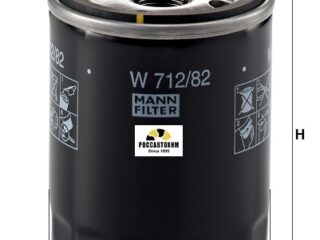 Фильтр масляный MANN W712/82