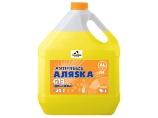Антифриз LONG LIFE (Лонг Лайф) Аляска (жёлтый) 5кг