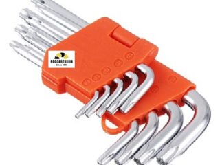 Набор ключей TORX-профиль 9пр.(50*3мм-125*9мм) ЕРМАК /657-023/