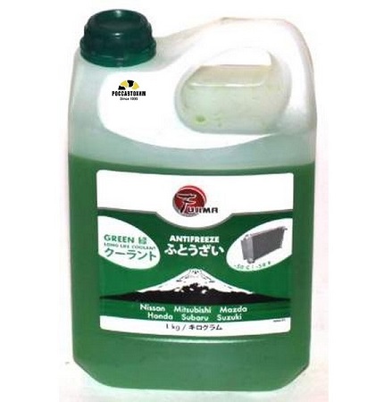 Антифриз FUJIMA -50 LONG LIFE GREEN 1кг Зеленый