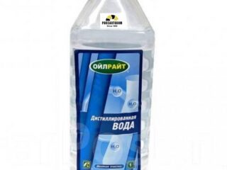 Вода дистиллированная OILRIGHT 1,5 л