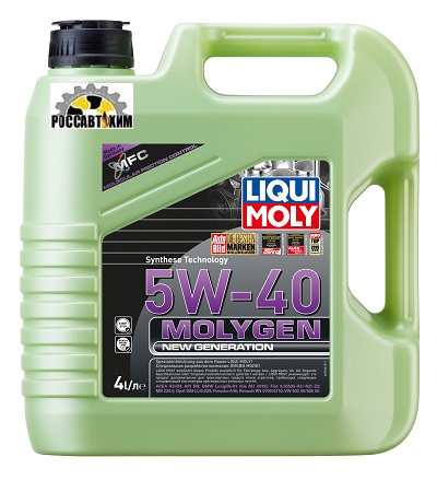 Масло моторное LIQUI MOLY Molygen New Generation 5W40 4л 9054/8578