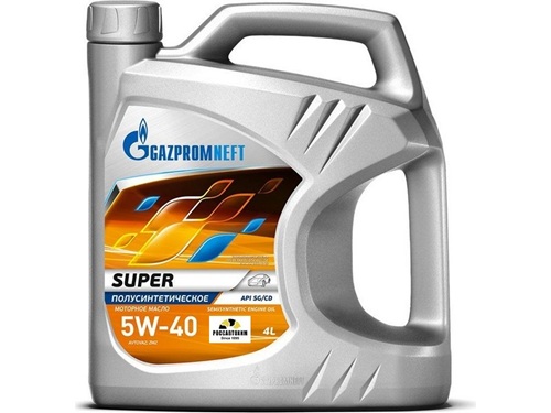 Масло моторное Gazpromneft Super 5w40 4л