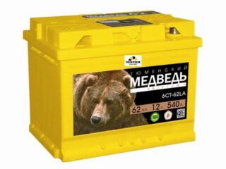 АКБ ТЮМЕНЬ Медведь 6СТ-62 АПЗ о/п