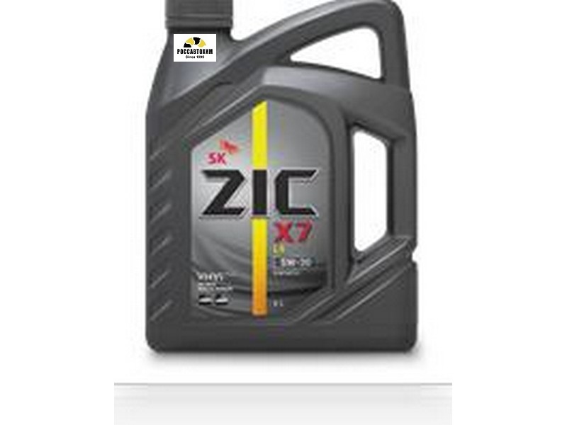 Масло моторное ZIC X7 LS 5W30 6л