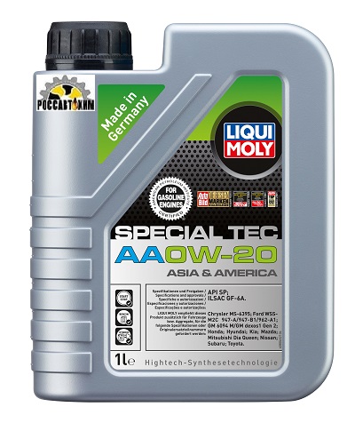 Масло моторное LIQUI MOLY Special Tec АА 0W20 1л 6738