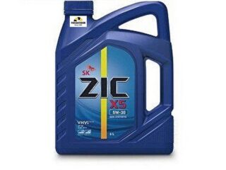 Масло моторное ZIC X5 5W30 6л п/с