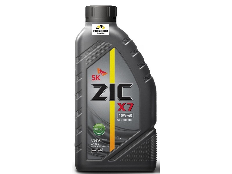 Масло моторное ZIC X7 DIESEL 10W40 1л
