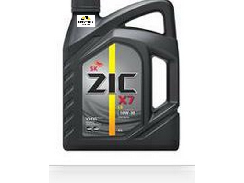 Масло моторное ZIC X7 LS 10W30 4л