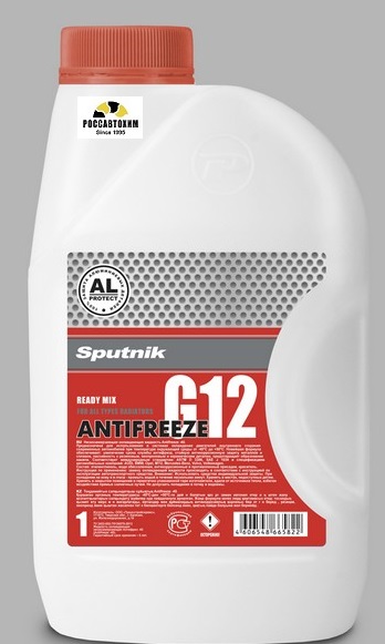 Антифриз-40 красный (SPUTNIK G12) 1кг